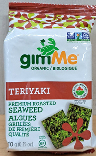 Roasted Seaweed Snacks Individual - Teriyaki (gimMe)